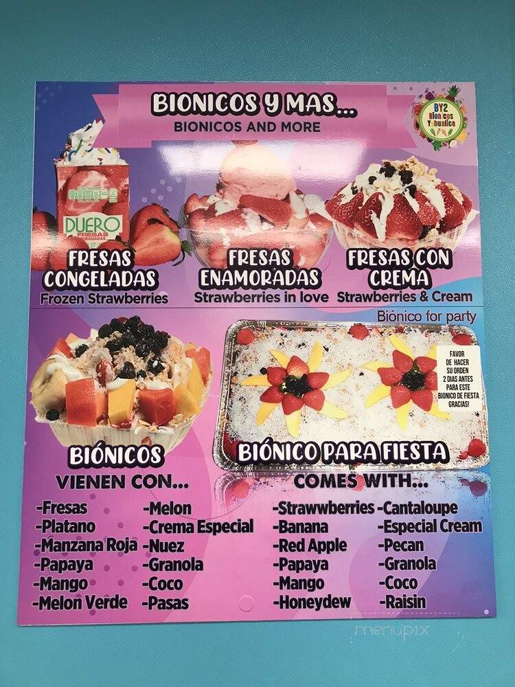 BY2 Bionicos Yahualica - San Pablo, CA menu_pic