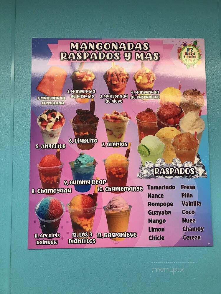 BY2 Bionicos Yahualica - San Pablo, CA menu_pic