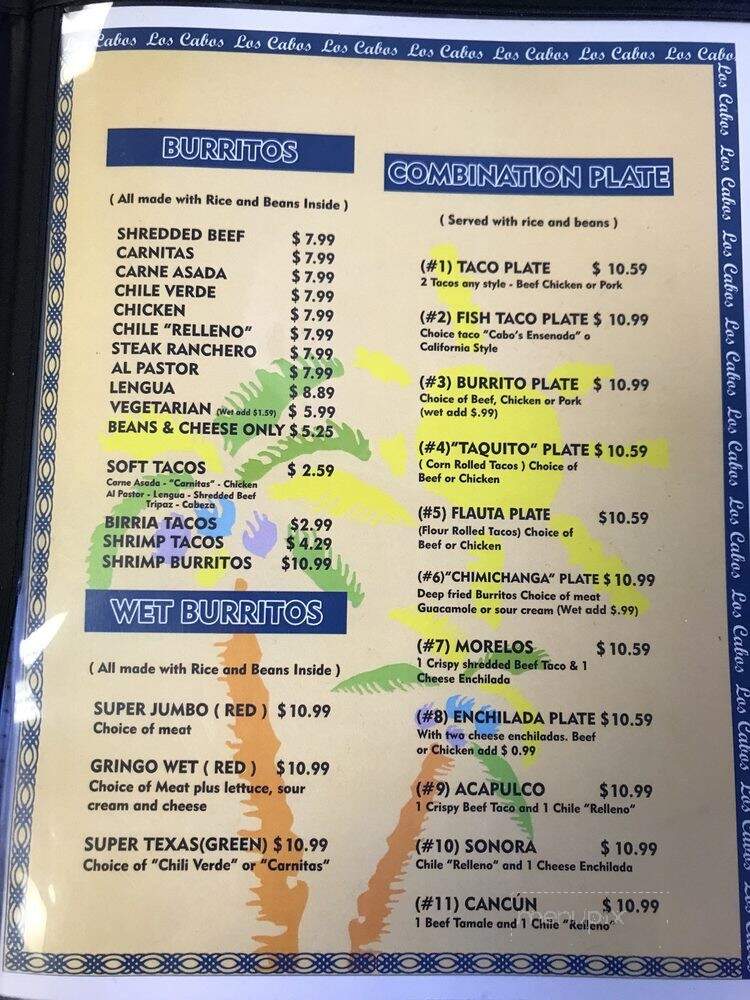 Cabo's Mexican Restaurant - Anaheim, CA