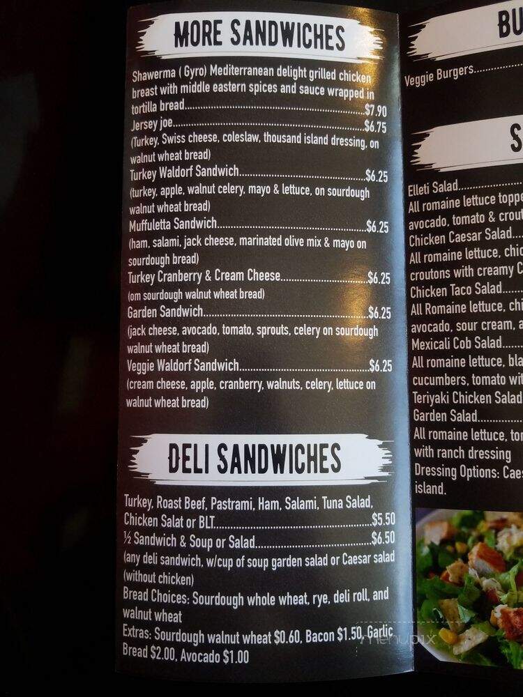 Cafe Elleti - Roseville, CA menu_pic