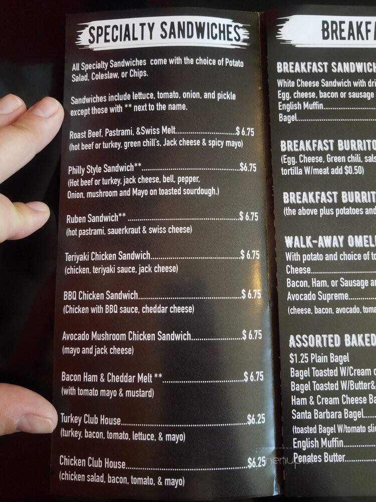 Cafe Elleti - Roseville, CA menu_pic