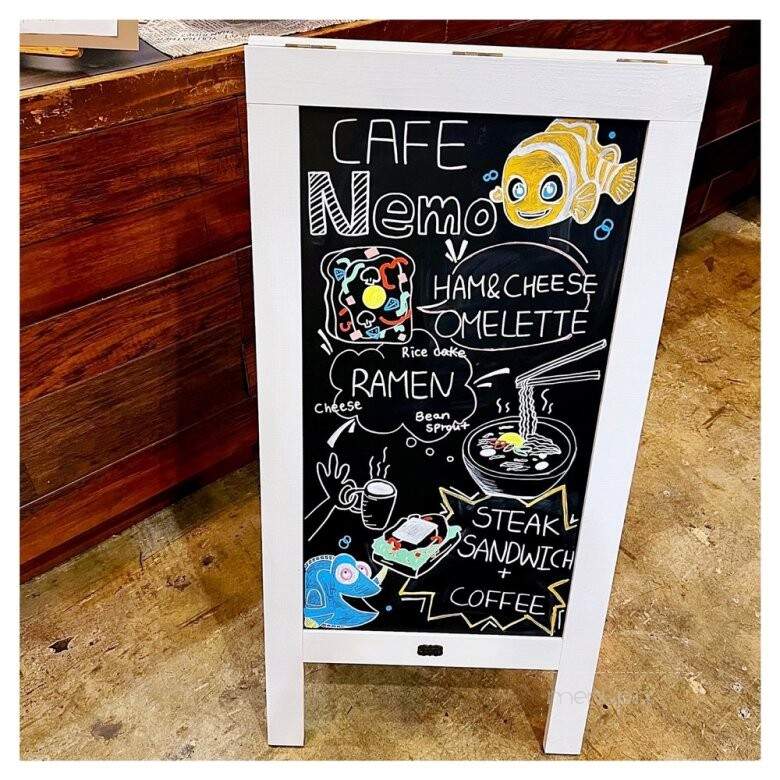 Cafe Nemo - Los Angeles, CA menu_pic