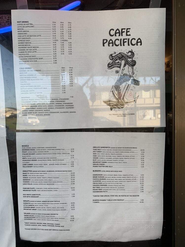 Cafe Pacifica - Pacifica, CA