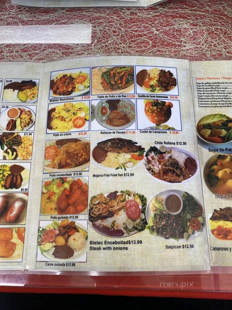 Cafetales Jr Salvadoreno - Los Angeles, CA menu_pic