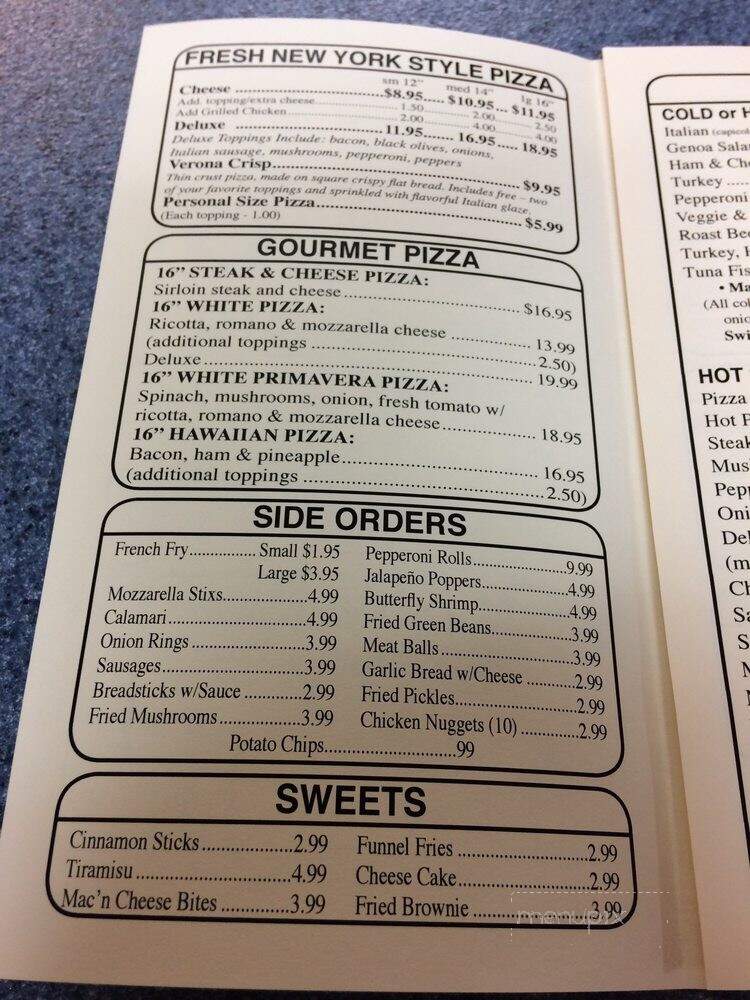 Verona Co - Apopka, FL menu_pic