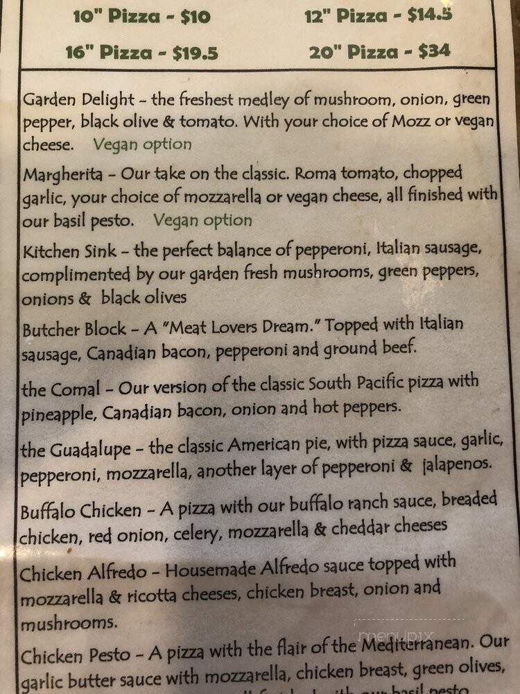 Calahan's Pub & Deli - New Braunfels, TX menu_pic