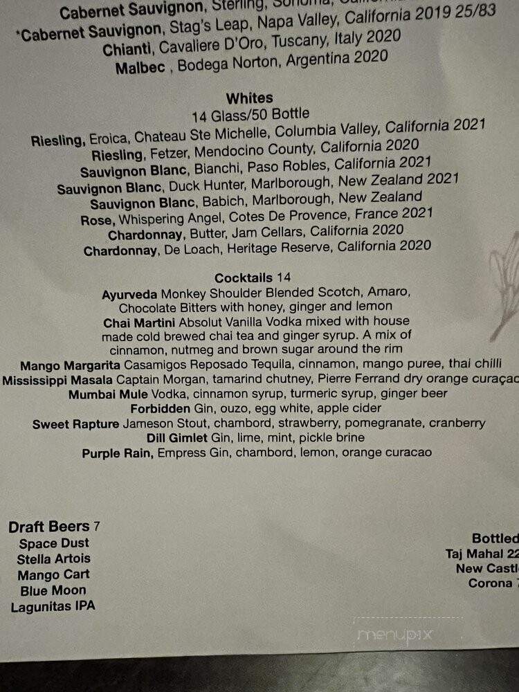 Cali Chilli - Long Beach, CA menu_pic