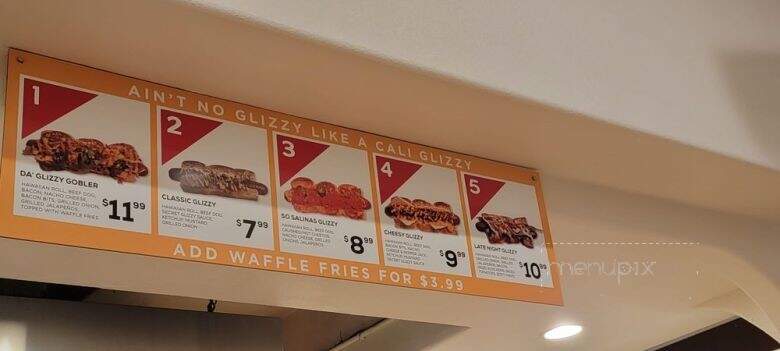 Cali Glizzy - Salinas, CA menu_pic