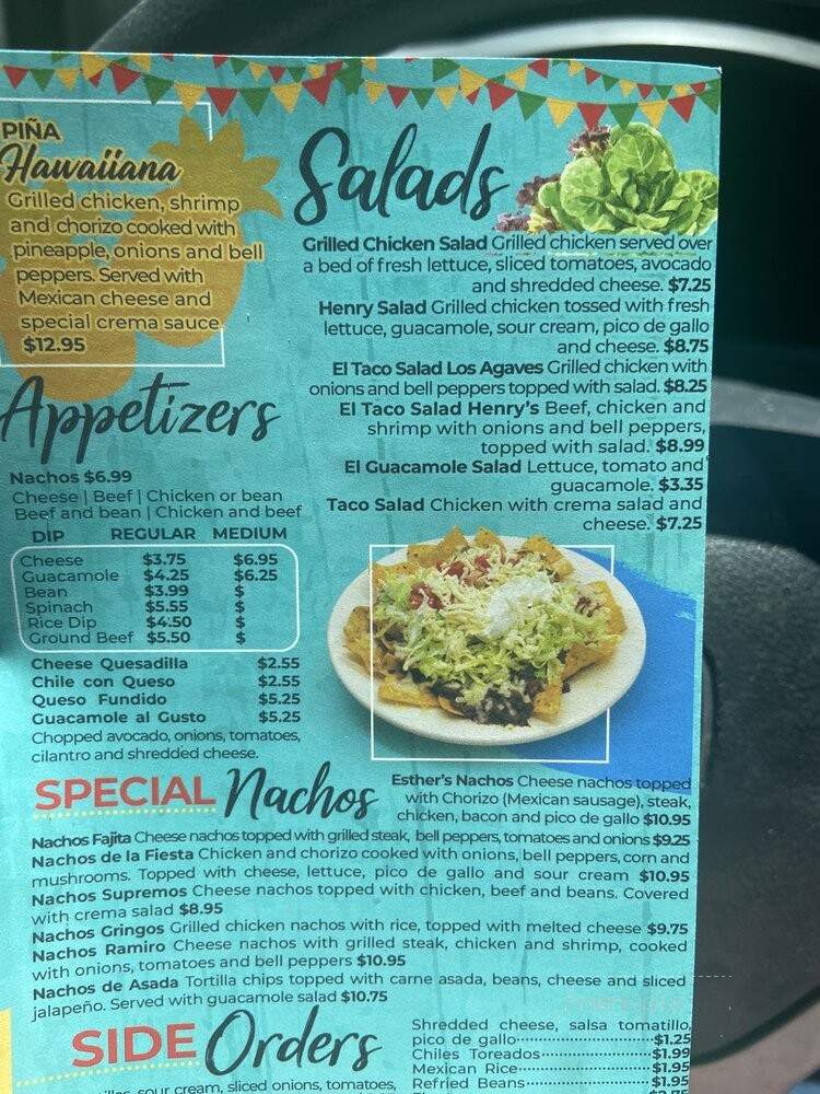 Camino Viejo - Nashville, TN menu_pic