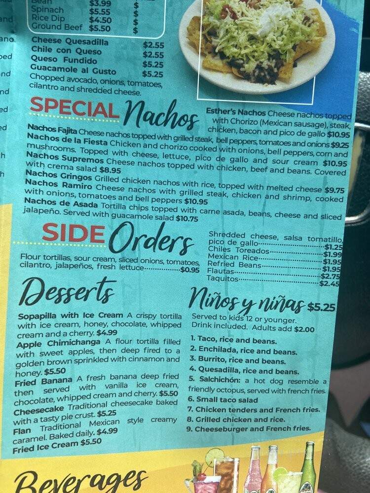 Camino Viejo - Nashville, TN menu_pic