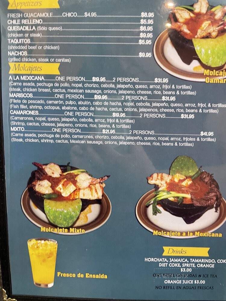 Cancun Mexican Restaurant & Pupuseria Cuisine - Whittier, CA menu_pic