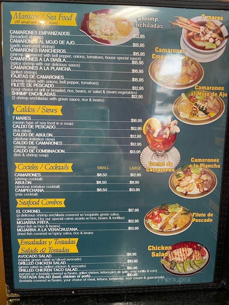 Cancun Mexican Restaurant & Pupuseria Cuisine - Whittier, CA menu_pic