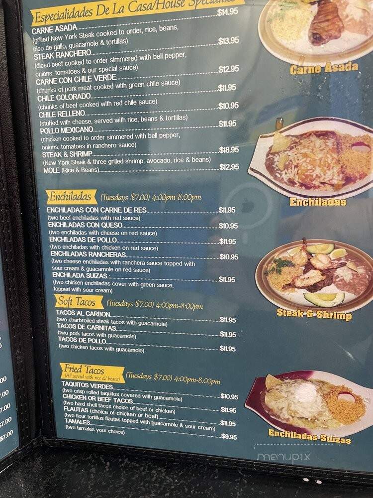 Cancun Mexican Restaurant & Pupuseria Cuisine - Whittier, CA menu_pic