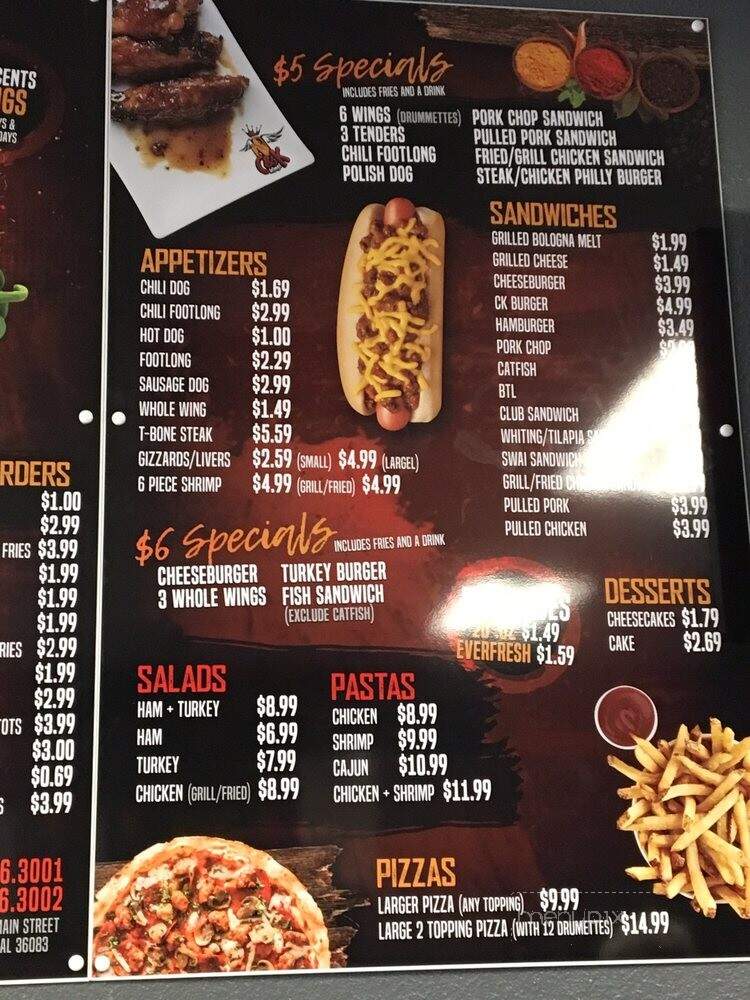 C&K Wings - Tuskegee, AL menu_pic