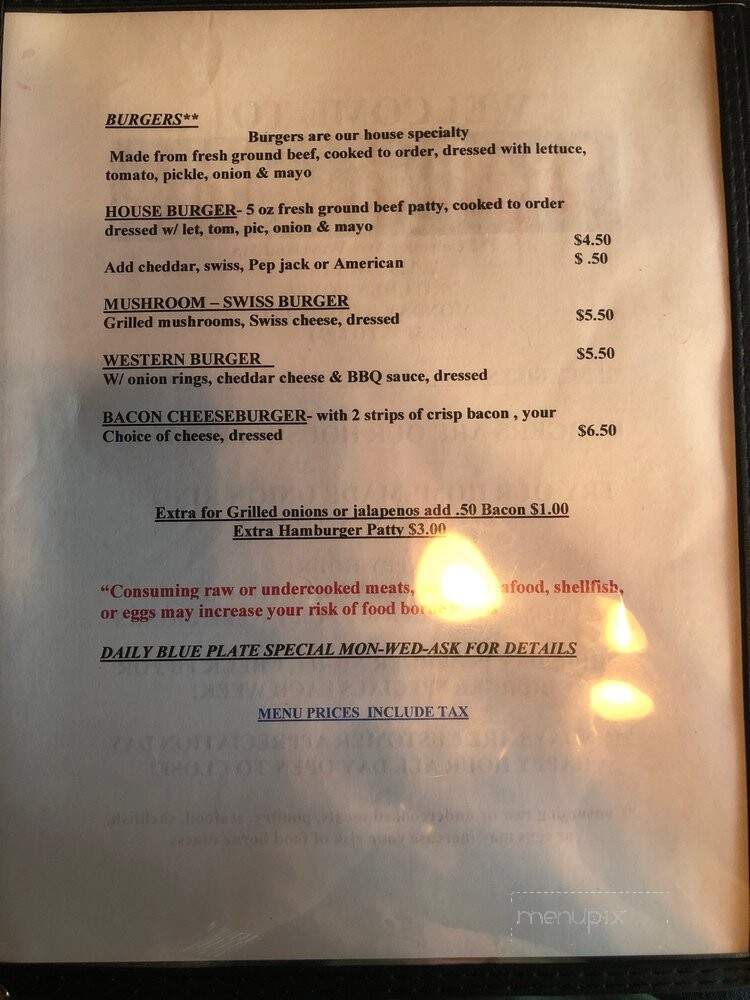 C & R's Bar & Grill - Waveland, MS menu_pic
