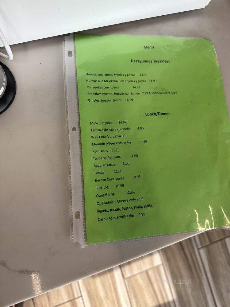 Candy's Grill - Madera, CA menu_pic