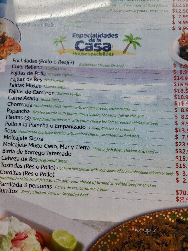 Canelo's Mariscos & Beer - Las Vegas, NV menu_pic