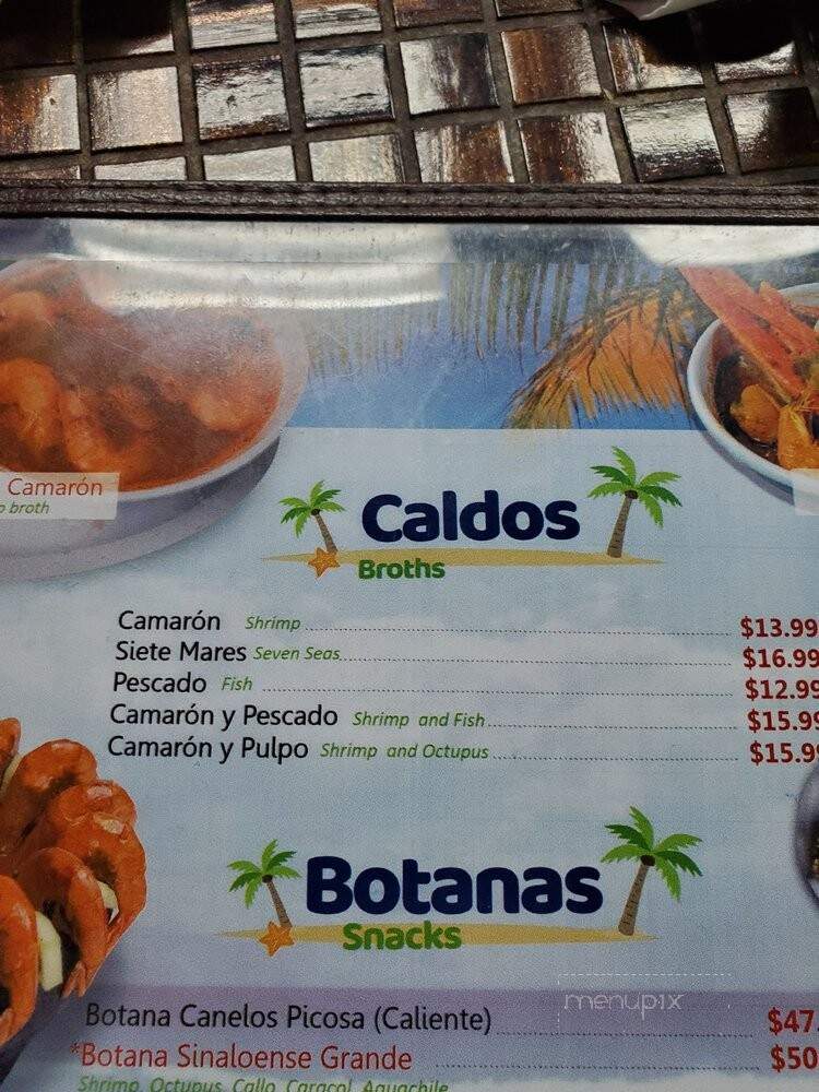 Canelo's Mariscos & Beer - Las Vegas, NV menu_pic