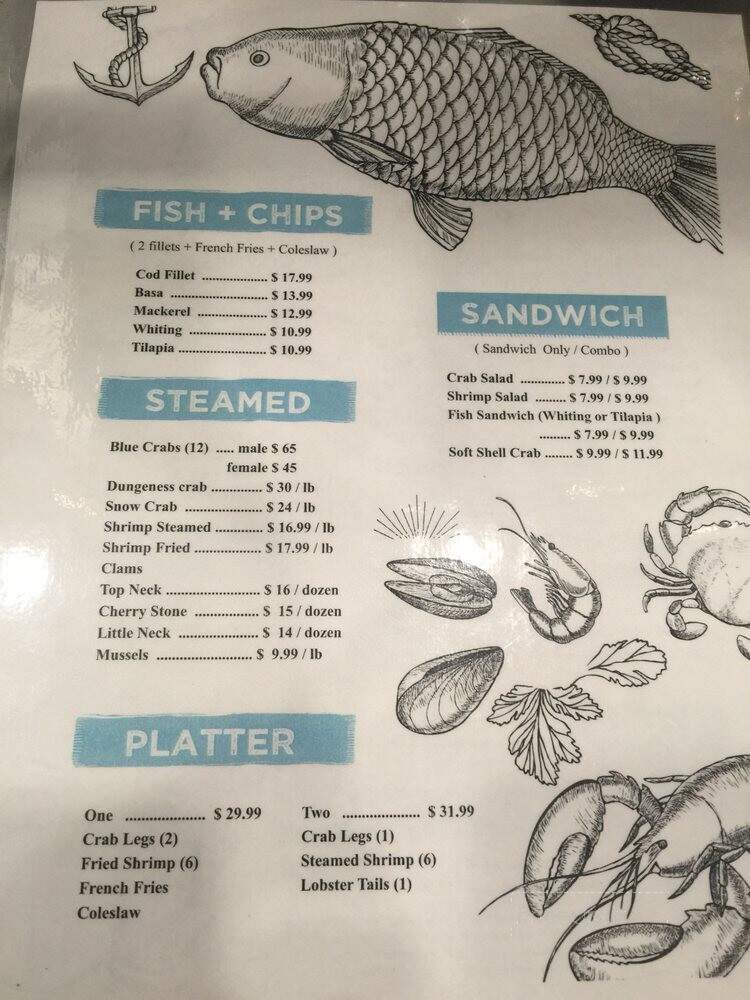 Captain Saigon Seafood - Falls Church, VA menu_pic