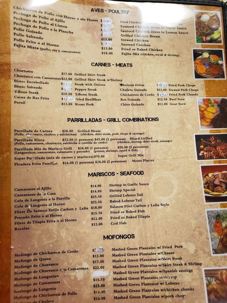 Carbon & Lena - Riverdale Park, MD menu_pic