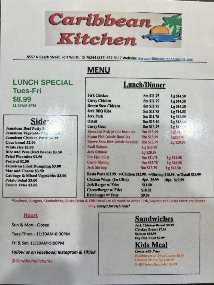 Caribbean Kitchen - Fort Worth, TX