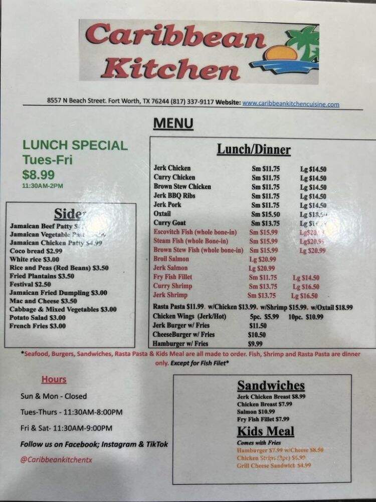 Caribbean Kitchen - Fort Worth, TX