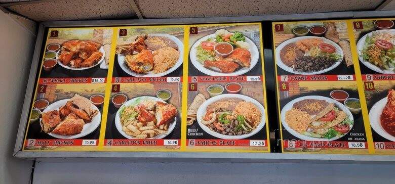 Carlito's Chicken - Oceanside, CA menu_pic