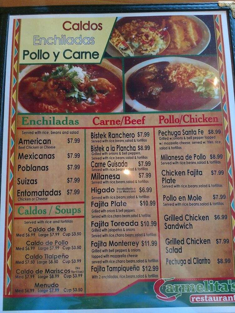 Carmelita's Restaurant - Pharr, TX