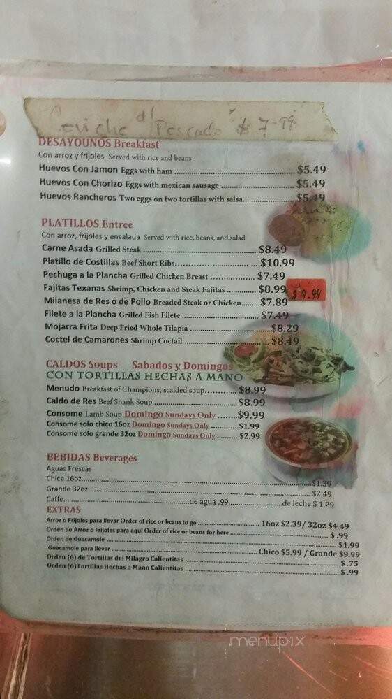 Carniceria Mena - Buford, GA menu_pic