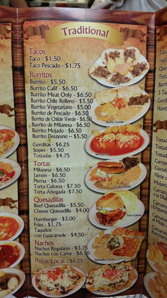 Carnitas Michocanas - Reseda, CA menu_pic