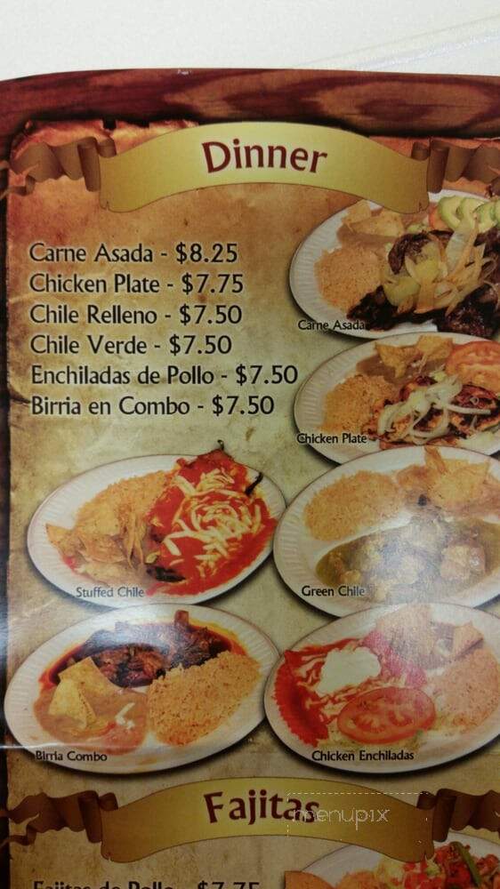 Carnitas Michocanas - Reseda, CA menu_pic
