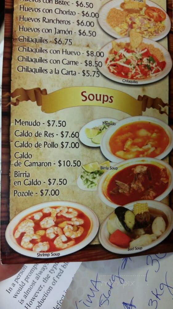 Carnitas Michocanas - Reseda, CA menu_pic