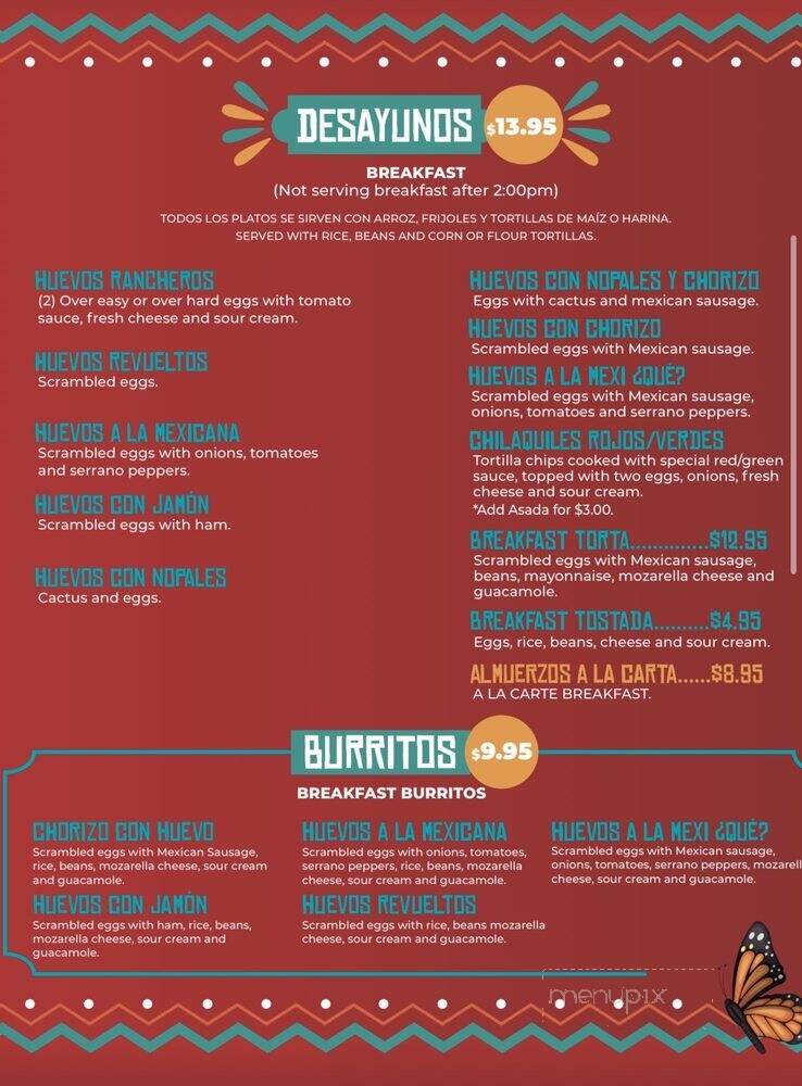 Carnitas Michoacan - San Jose, CA menu_pic