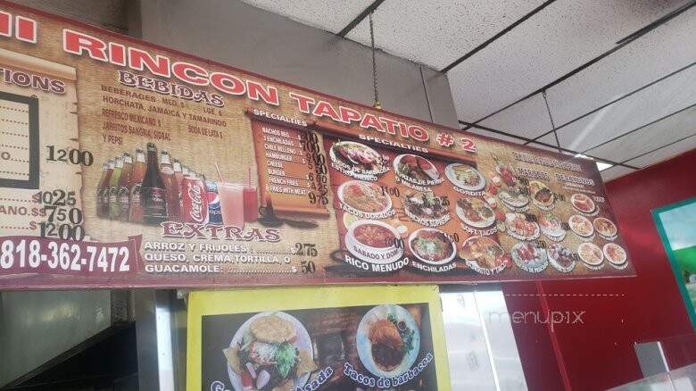 Carnitas Michoacan - Sylmar, CA menu_pic