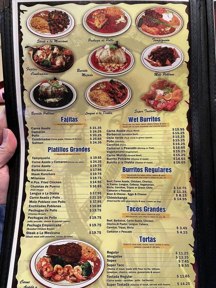 Casa Adelida - Hawaiian Gardens, CA menu_pic