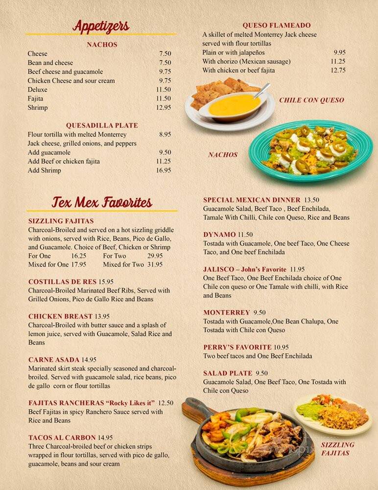 Casa Dominguez Bellaire - Bellaire, TX menu_pic