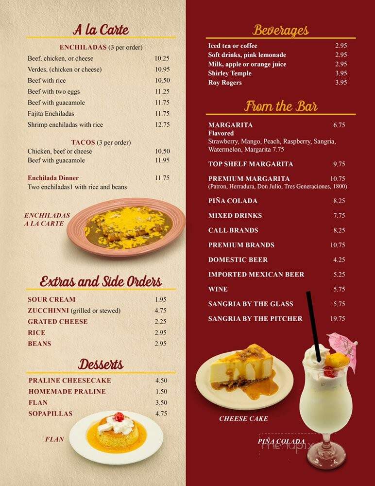 Casa Dominguez Bellaire - Bellaire, TX menu_pic