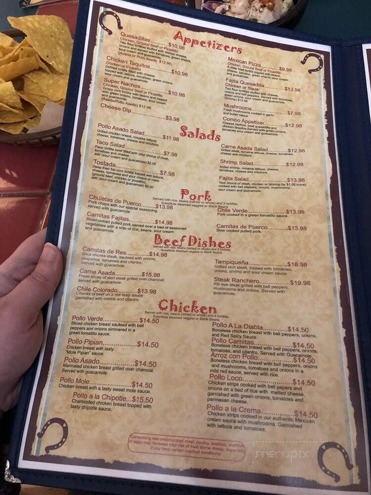 Casa Herradura Mexican Restaurant - Wenatchee, WA menu_pic