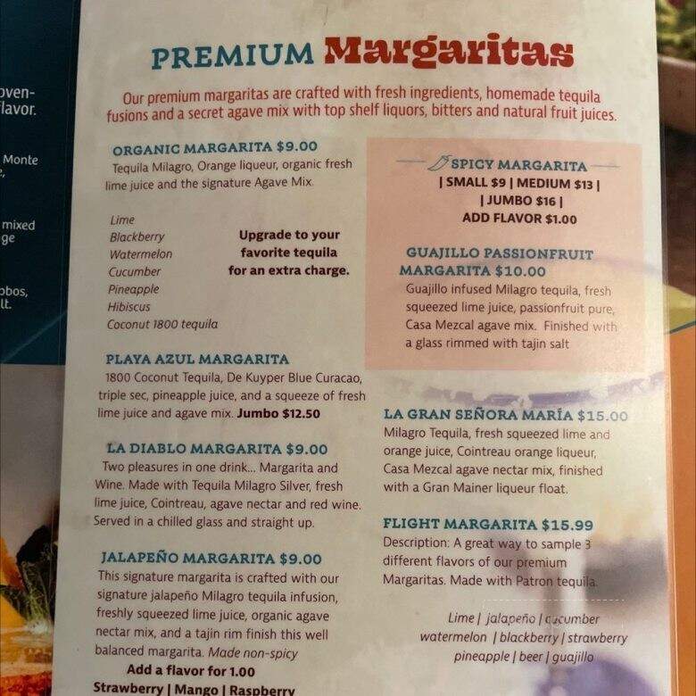 Casa Mezcal Flavors of Mexico - Bath, NY menu_pic
