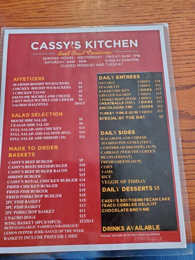Cassy's Kitchen - Houston, TX