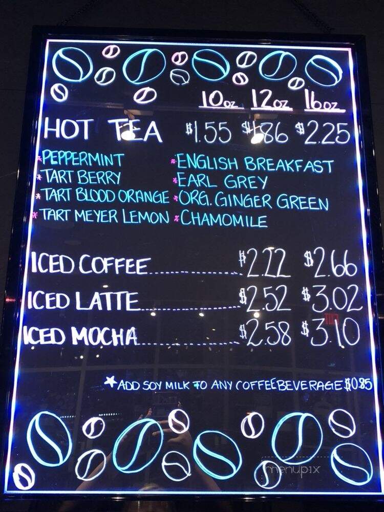 Central Cafe - Toronto, ON menu_pic