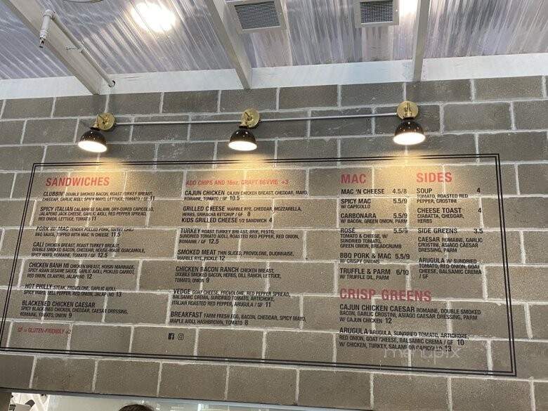 Chachi's - Richmond, BC menu_pic