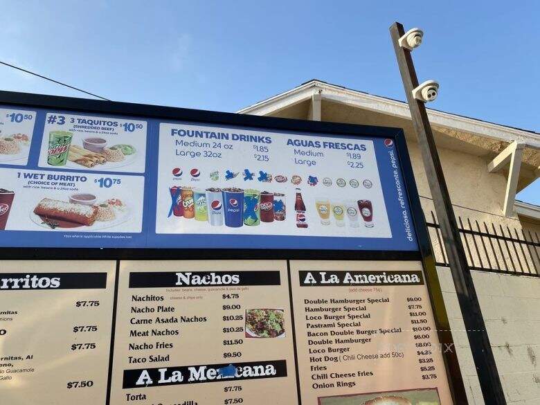 Chano's Restaurant - Los Angeles, CA menu_pic