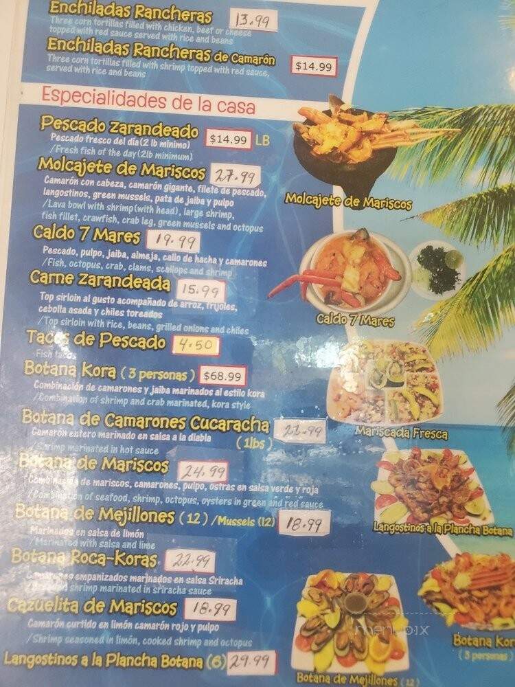 Checo's Restaurant - San Jose, CA menu_pic