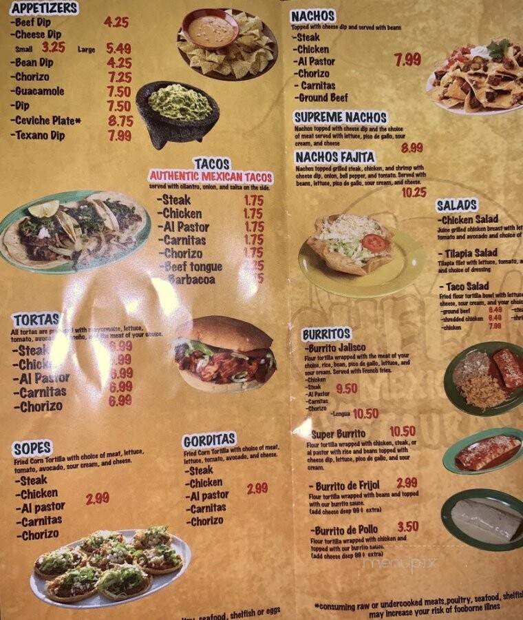Chelas - Grayson, GA menu_pic