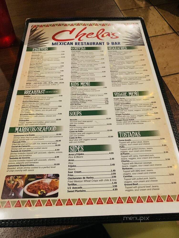 Chela's Mexican Food - Palm Springs, FL