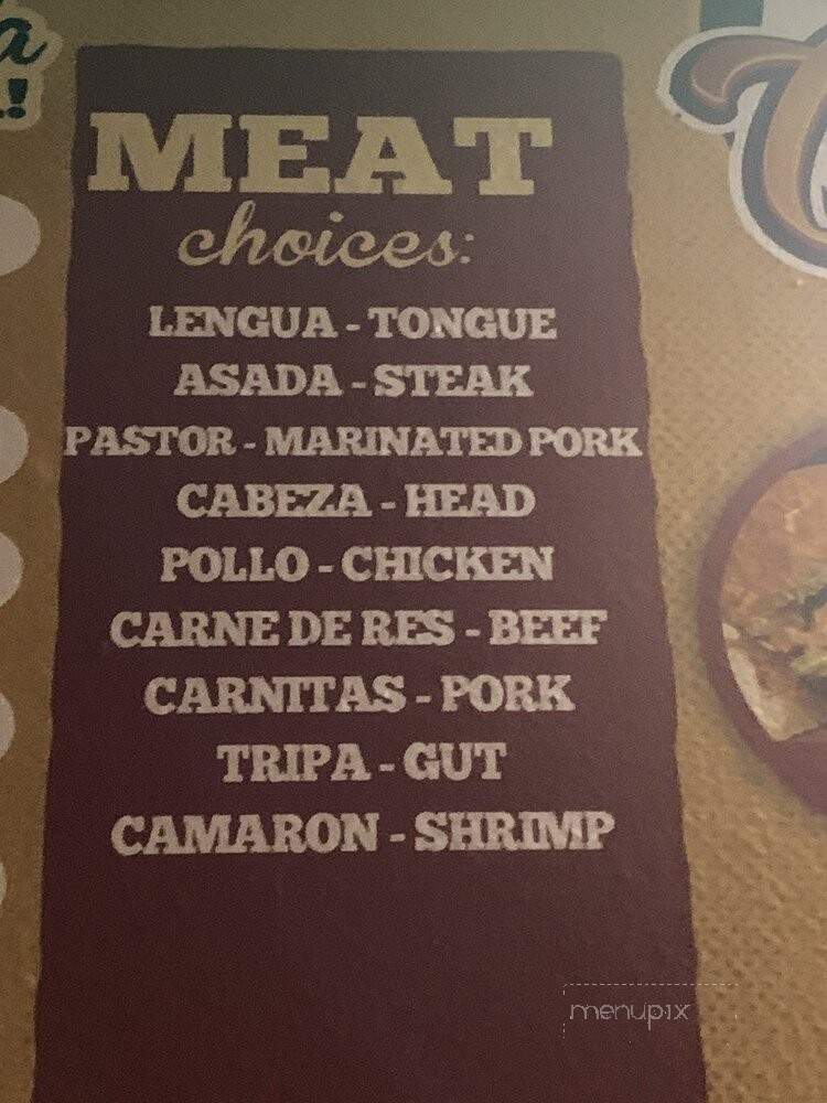 Cheli's Food Truck - Sparks, NV menu_pic