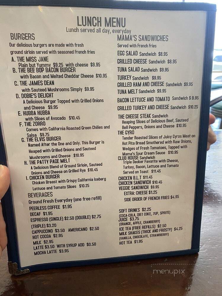 Cafe Caravan - San Francisco, CA menu_pic