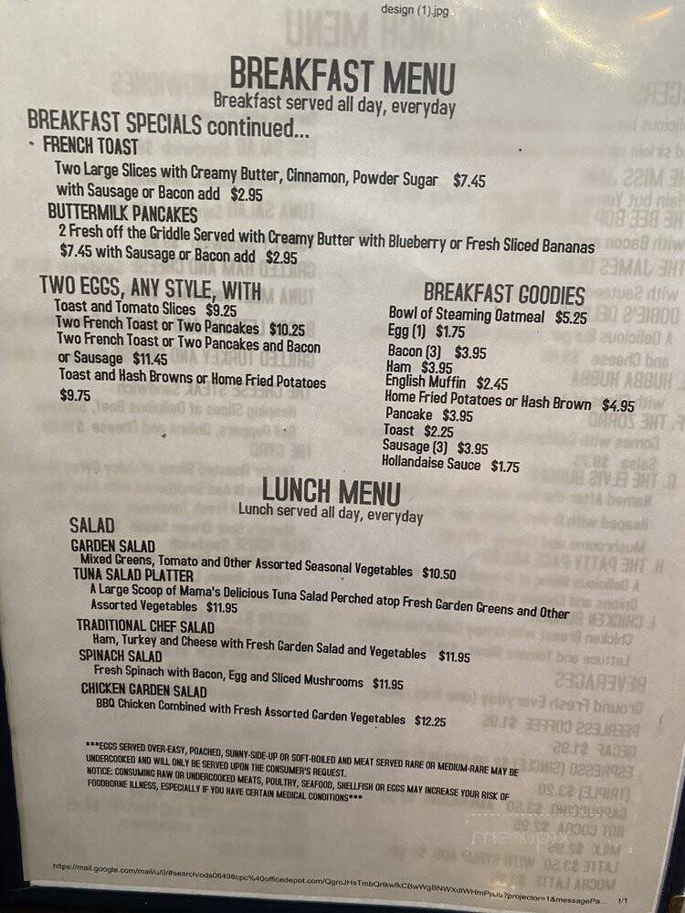 Cafe Caravan - San Francisco, CA menu_pic
