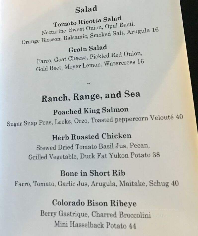 Chez Bacchus - Long Beach, CA menu_pic